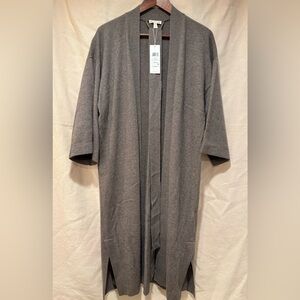 EILEEN FISHER pure cashmere long cardigan NWT